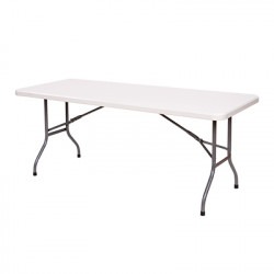 6′ x 30″ Plastic Rectangular Table