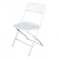 White Folding Chair